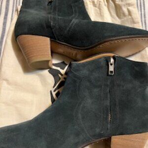 NWOB Isabel Marant Navy Suede Ankle Boots Size 38 W/ Dustbag. Never worn.